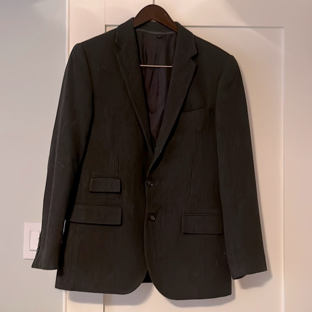 JCrew men’s Ludlow gray wool blazer 38R